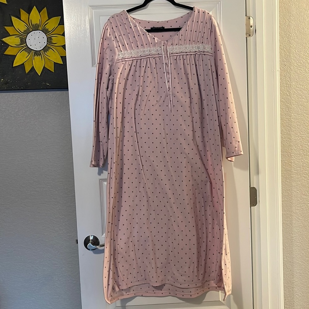 Pink night gown